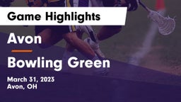 Avon  vs Bowling Green  Game Highlights - March 31, 2023