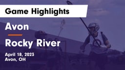 Avon  vs Rocky River   Game Highlights - April 18, 2023