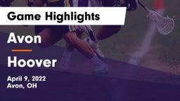 Avon  vs Hoover  Game Highlights - April 9, 2022