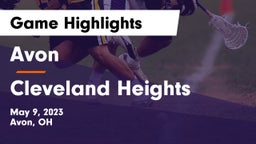 Avon  vs Cleveland Heights  Game Highlights - May 9, 2023