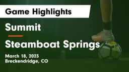 Summit  vs Steamboat Springs  Game Highlights - March 18, 2023