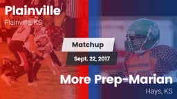 Matchup: Plainville High vs. More Prep-Marian  2017