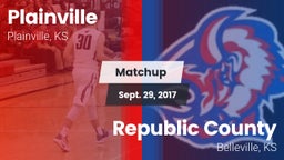 Matchup: Plainville High vs. Republic County  2017