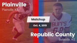 Matchup: Plainville High vs. Republic County  2019
