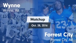 Matchup: Wynne  vs. Forrest City  2016
