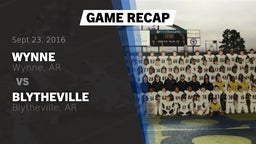 Recap: Wynne  vs. Blytheville  2016