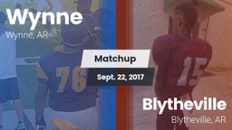 Matchup: Wynne  vs. Blytheville  2017