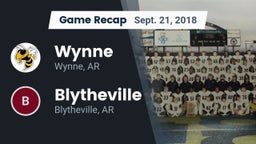 Recap: Wynne  vs. Blytheville  2018