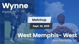 Matchup: Wynne  vs. West Memphis- West 2019