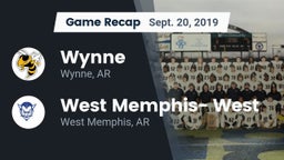 Recap: Wynne  vs. West Memphis- West 2019