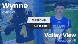 Matchup: Wynne  vs. Valley View  2019