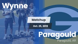 Matchup: Wynne  vs. Paragould  2019