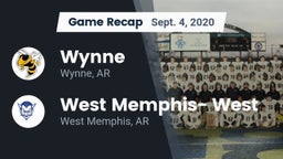 Recap: Wynne  vs. West Memphis- West 2020