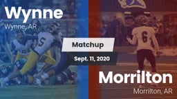 Matchup: Wynne  vs. Morrilton  2020