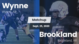 Matchup: Wynne  vs. Brookland  2020