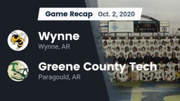 Recap: Wynne  vs. Greene County Tech  2020