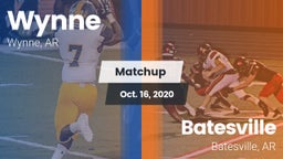 Matchup: Wynne  vs. Batesville  2020