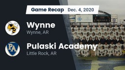 Recap: Wynne  vs. Pulaski Academy 2020