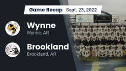Recap: Wynne  vs. Brookland  2022