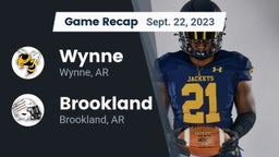 Recap: Wynne  vs. Brookland  2023