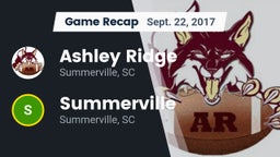 Recap: Ashley Ridge  vs. Summerville  2017
