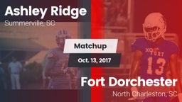 Matchup: Ashley Ridge High vs. Fort Dorchester  2017