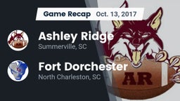 Recap: Ashley Ridge  vs. Fort Dorchester  2017