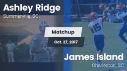 Matchup: Ashley Ridge High vs. James Island  2017