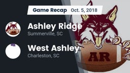 Recap: Ashley Ridge  vs. West Ashley  2018