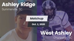 Matchup: Ashley Ridge High vs. West Ashley  2020