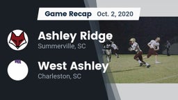 Recap: Ashley Ridge  vs. West Ashley  2020