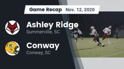 Recap: Ashley Ridge  vs. Conway  2020