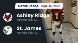 Recap: Ashley Ridge  vs. St. James  2022