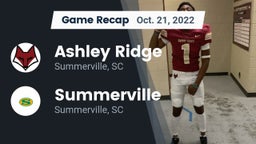 Recap: Ashley Ridge  vs. Summerville  2022