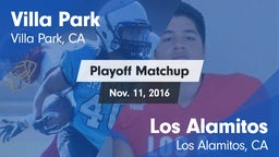 Matchup: Villa Park High vs. Los Alamitos  2016