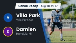 Recap: Villa Park  vs. Damien  2017