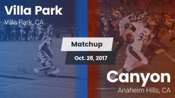 Matchup: Villa Park High vs. Canyon  2017