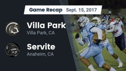 Recap: Villa Park  vs. Servite 2017