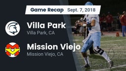 Recap: Villa Park  vs. Mission Viejo  2018
