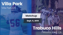 Matchup: Villa Park High vs. Trabuco Hills  2019