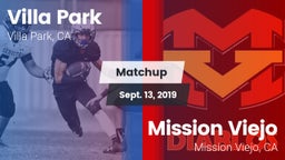Matchup: Villa Park High vs. Mission Viejo  2019