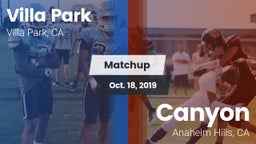 Matchup: Villa Park High vs. Canyon  2019