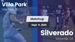 Matchup: Villa Park High vs. Silverado  2020