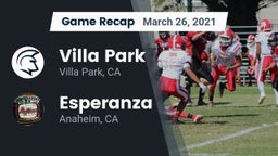 Recap: Villa Park  vs. Esperanza  2021
