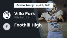 Recap: Villa Park  vs. Foothill High 2021