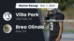 Recap: Villa Park  vs. Brea Olinda  2021