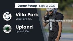 Recap: Villa Park  vs. Upland  2022