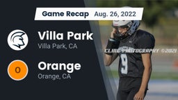 Recap: Villa Park  vs. Orange  2022