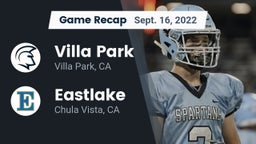 Recap: Villa Park  vs. Eastlake  2022