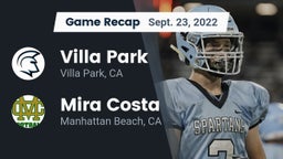 Recap: Villa Park  vs. Mira Costa  2022